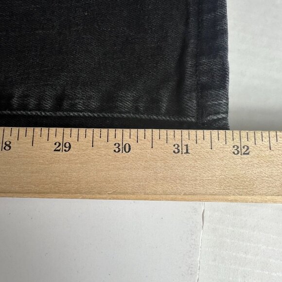 We The Free Jeans Womens 26x31* Jayde High Rise Flare Black Stretch Denim Tag 26 - Picture 12 of 16